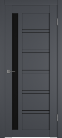 Межкомнатные двери E38 ДО black gloss Onyx