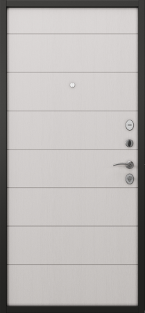 H2 HOME ECO PP Черный муар металлик Е-135 Венге/Е-135 Белый ларче