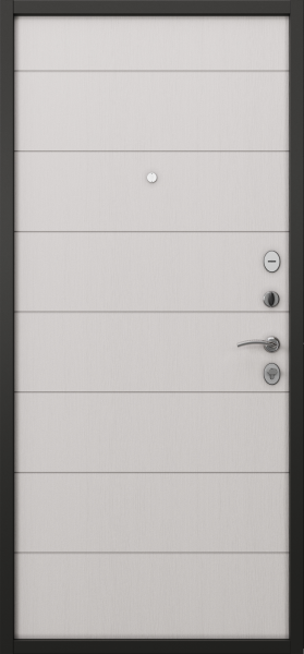 H2 HOME ECO PP Черный муар металлик Е-135 Венге/Е-135 Белый ларче