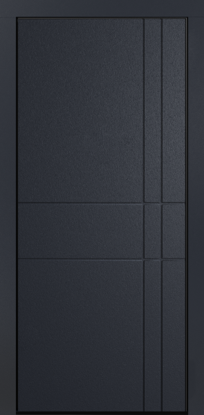 Входные двери Сталлер Comfort 3K ЮП-9 Сандал серый - ЮП-8 Бетон графит