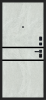 Входные двери M108 ФЛП-121 Мрамор грей темный - ФЛП-121 Мрамор грей светлый