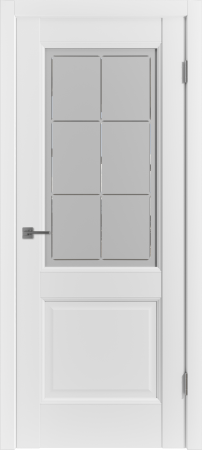 Межкомнатная дверь E2 ДО Crystal Cloud