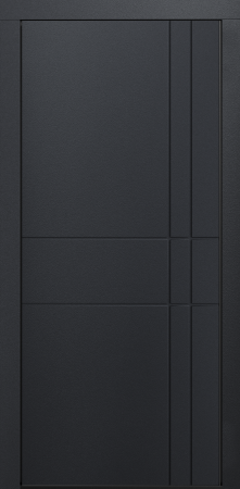 Входные двери Сталлер Comfort 3K ЮП-9 Графит - ЮП-13 MI38 Санд светлый