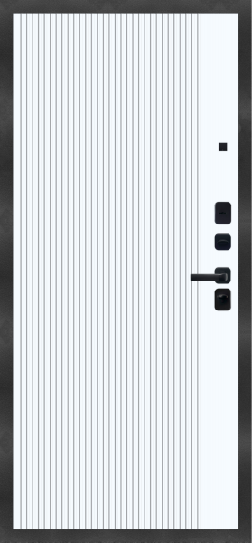 M95 Орех каньон коньяк с патиной вставка Черная вн. Velluto Bianco вставка Белая