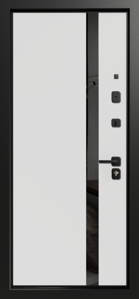 Входные двери Крафт 3К90 TOR ЮР-44 MI 41 Пластер грей - ЮР22 ZB Белый