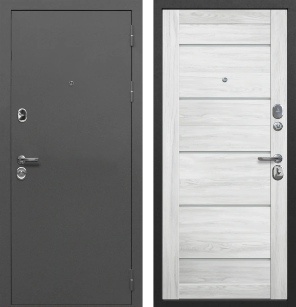 Входные двери Тайга 9 см Царга Антик серебро - значение отсутствует Астана милки