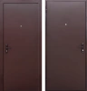 Входные двери Стройгост 5 ВО мет/мет Медный антик Медный антик