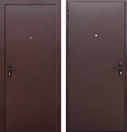 Входные двери Стройгост 5 ВО мет/мет Медный антик Медный антик