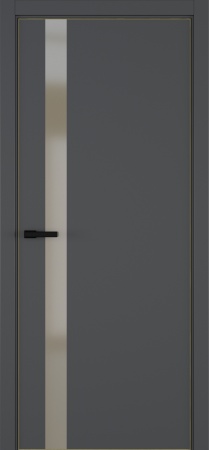 Межкомнатные двери H2 ДО ART Lite REVERS бронза мат.