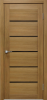 Межкомнатные двери 22S(р) Lacobel черный лак Орех карамель