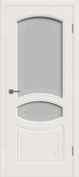 Межкомнатная дверь Версаль эст. ДО матовое с рисунком
