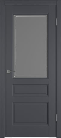 Межкомнатные двери Elegant 3 ДО Dark Crystal Cloud Onyx
