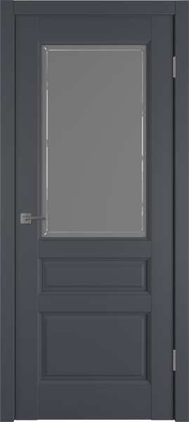 Межкомнатные двери Elegant 3 ДО Dark Crystal Cloud
