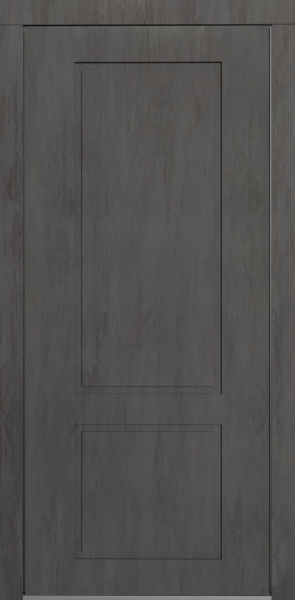 Входные двери Сталлер Comfort 3K ЮП-2 бетон графит - ЮП-2 ZB Белый