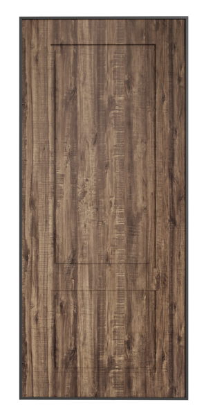 Входные двери Сталлер Comfort 3K ЮП-22 бетон графит - ЮП-2 Дуб модена