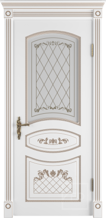 Межкомнатные двери Адель ДО 3D Art Cloud