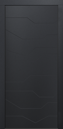 Входные двери Сталлер Comfort 3K ЮП-23 Графит - ЮП-22 MI38 Санд светлый