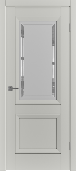 Межкомнатные двери EN2 ДО Crystal Cloud Trinity