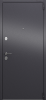 Входные двери ALFA LT MP Без фрезеровки Темно-серый букле графит - СК-67 Бетон известковый