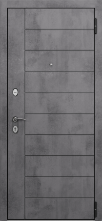 H1 HOME ECO PP Черный муар металлик Е-136 Бетон темный/Е-136 Бьянко ларче