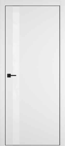 Межкомнатные двери Urban 1 SV Lacobel белый лак Ice