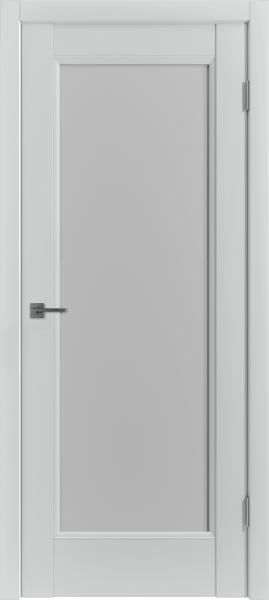 Межкомнатные двери E1 ДО white cloud Steel