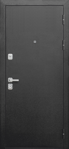 Входные двери Толстяк Букле Черный Букле черный Грецкий орех