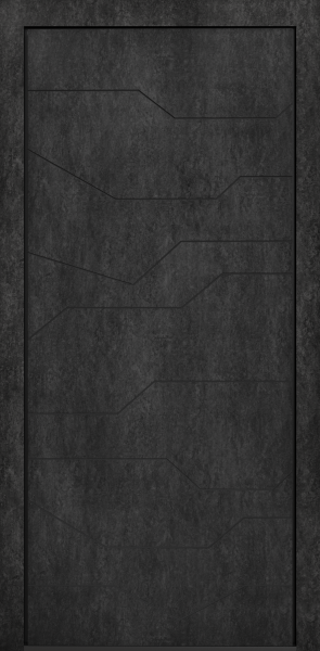 Входные двери Сталлер Comfort 3K ЮП-23 Верона графит - ЮП-28 Верона бьянко