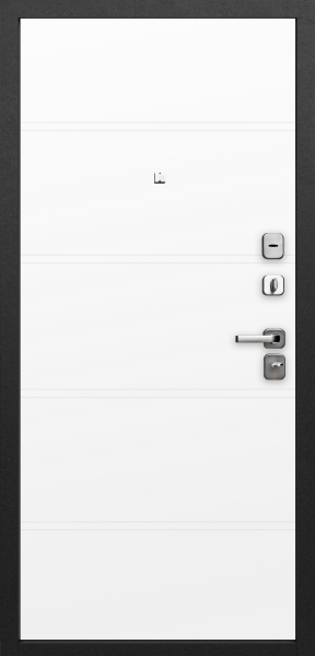 Гарда 9 Серебро Эмалит белый