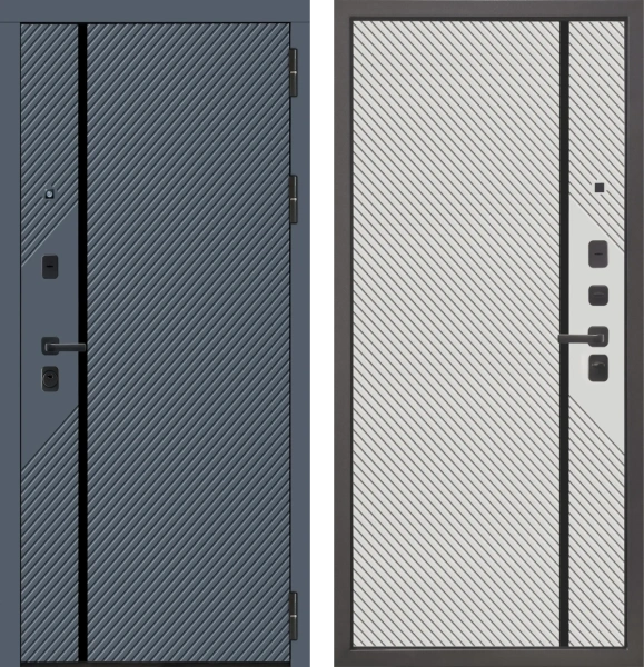 Входные двери M16 ФЛП-36 Velluto Oscure AG 710 - ФЛП-36 Velluto Gelato AG 701