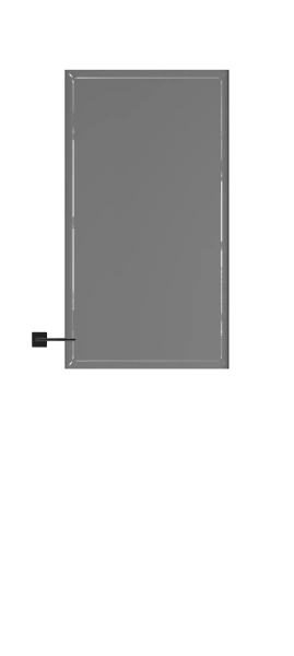 Межкомнатные двери Elegant 3 ДО Dark Crystal Cloud