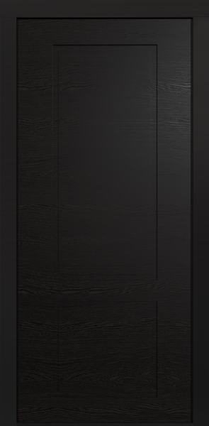 Входные двери Сталлер Comfort 3K ЮП-2 Венге черный - ЮП-15 (декоративная зеркальная вставка) Дуб темный