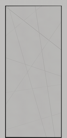 Входные двери Сталлер Comfort 3K ЮП-11 ZB Белый - ЮП-11 Графит