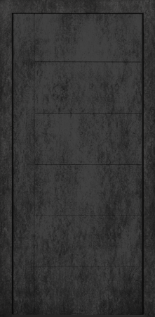 Входные двери Сталлер Comfort 3K ЮП-6 Верона графит - ЮП-25 бетон снежный