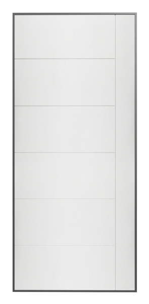 Входные двери Сталлер Comfort 3K ЮП-22 Латте (ZB855-2) - ЮП-6 Milky white