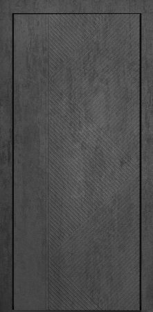 Входные двери Сталлер Comfort 3K ЮП-29 LS936-2 Бетон темный - ЮП-5 Дуб шале снежный