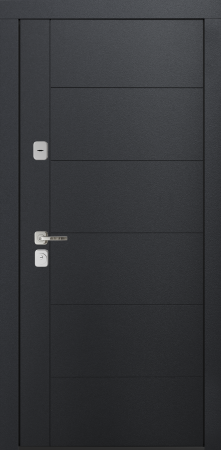 Входные двери Сталлер Comfort 3K ЮП-6 Графит - ЮП-6 Artic Oak