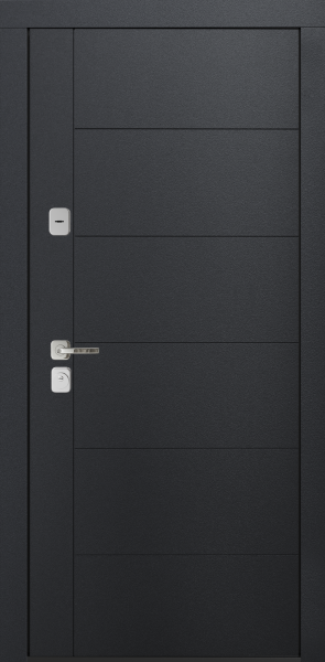 Входные двери Сталлер Comfort 3K ЮП-6 Графит - ЮП-6 Artic Oak