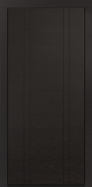 Входные двери Сталлер Comfort 3K ЮП-7 Венге черный - ЮП-10 Bianco P