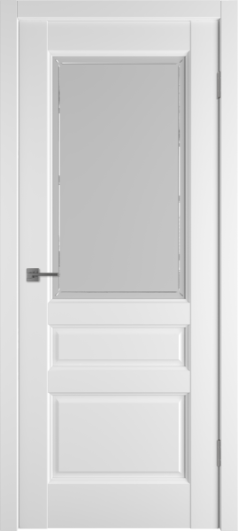 Межкомнатные двери Elegant 3 ДО Crystal Cloud