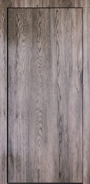 Входные двери Сталлер Comfort 3K ЮП-29 Дуб йорк серый - ЮП-22 Капучино