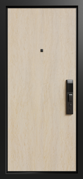 Входные двери Гранд 3К90 Без фрезеровки ХардВуд дымчатый (MDP100) - Без фрезеровки ХардВуд песочный (MDP102)