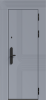 Входные двери Бионика ЮР-40 RAL 7024 - ЮР-40 RAL 9003