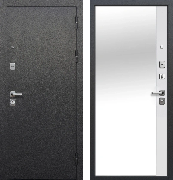 Гарда 9 Зеркало Эмалит белый