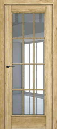 Межкомнатная дверь Неаполь ДО Baguette АК стекло прозрачное