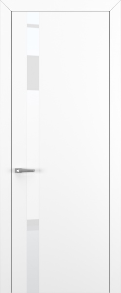 Межкомнатная дверь Квалитет К2 Lacobel White Pure