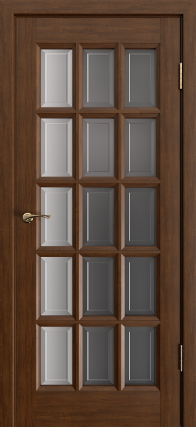 Межкомнатные двери Шарден ДО бронза фацет