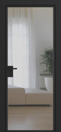 Межкомнатные двери Дверное полотно Grafia прозрачное