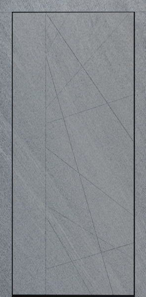 Входные двери Сталлер Comfort 3K ЮП-27 MI35 Санд серый - ЮП-13 Капучино