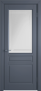 Межкомнатные двери К2 COLORIT ДО матовое с фрезеровкой полосы